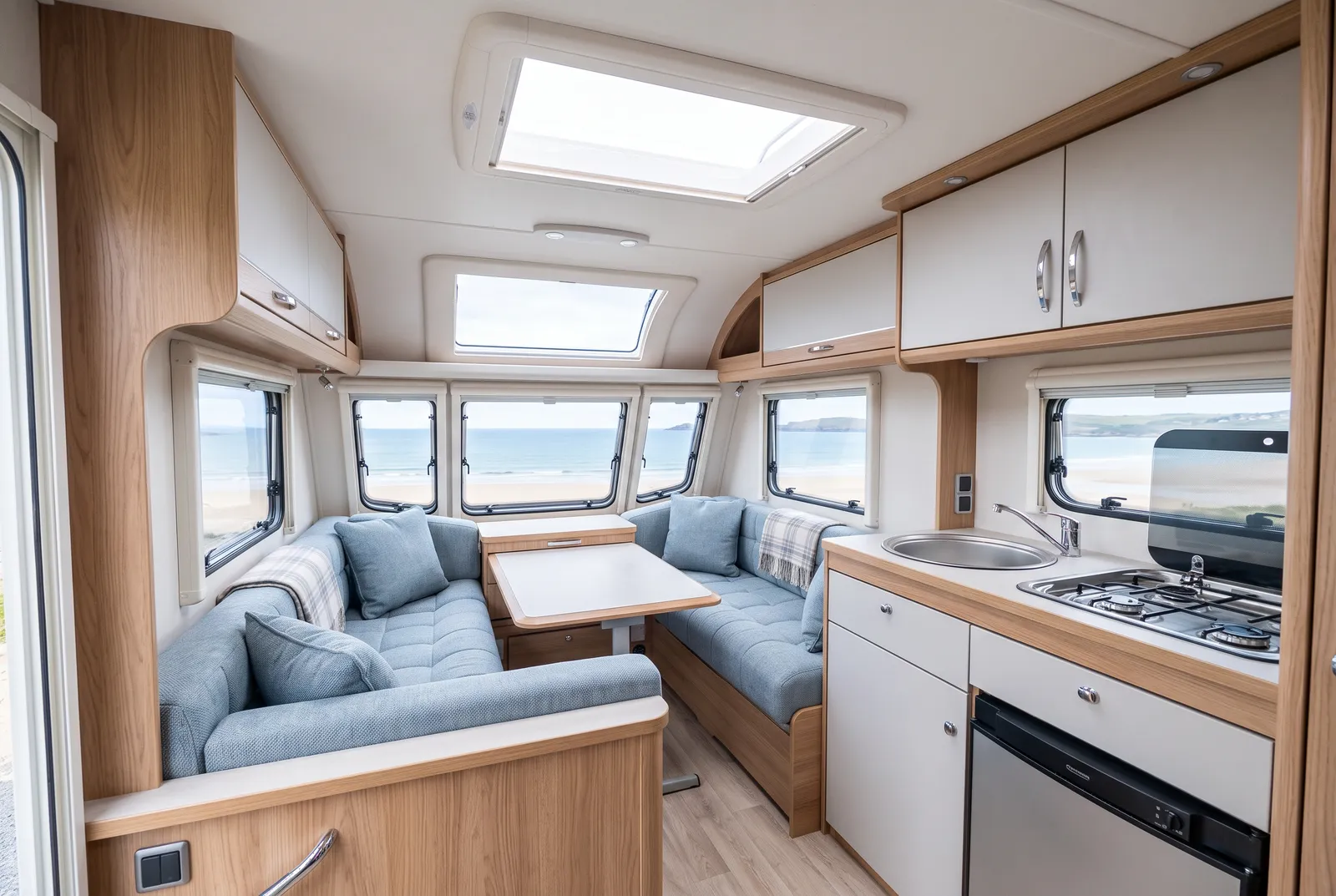 Een caravan voor het voor- en naseizoen: wie dat zoekt